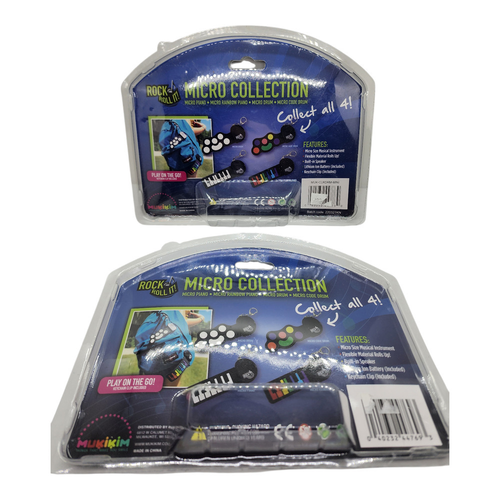 2 Mini Electronic Piano Toy Rock & Roll Micro Piano Musical New Unopen game fun - Picture 2 of 8